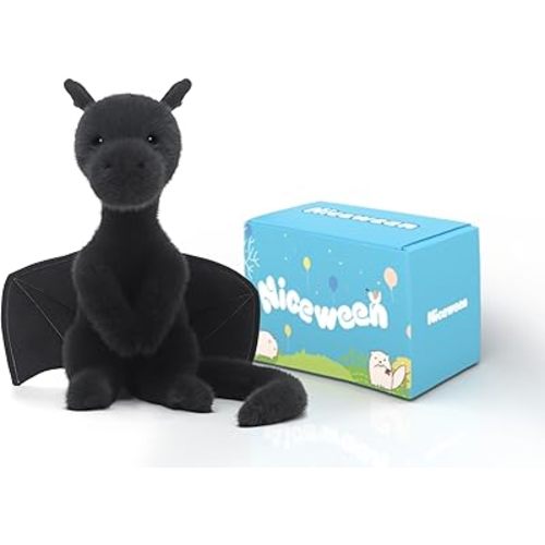 Stuffed Animal Dinosaur Plush Toy 18.9 inches Soft and Cuddly for Boys and Girls Gift for Kids,Black