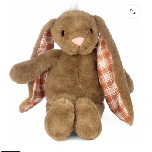 14 Inch Brown Plush Bunny – Plushible.com
