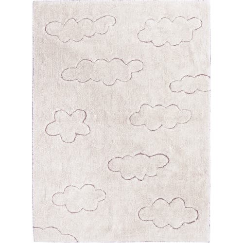 RugCycled Clouds Washable Cotton Blend Rug, 4ft 7in x 6ft 7in