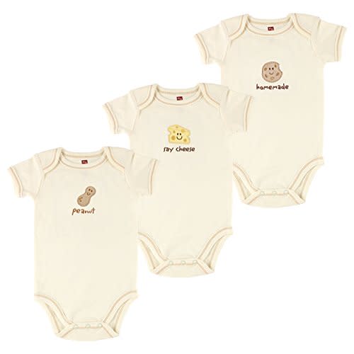 Touched by Nature Unisex Baby Organic Cotton Bodysuits