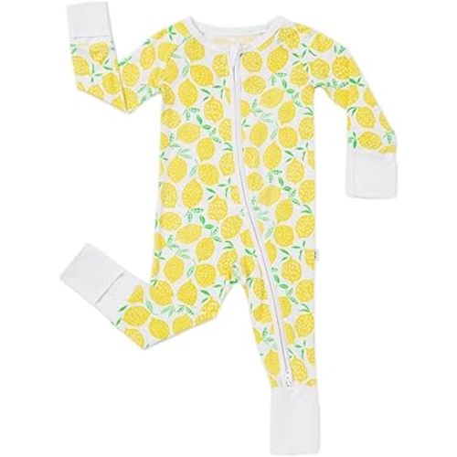 Little Sleepies Zipper Pajamas for Baby Boys & Girls, Viscose Derived from Bamboo Toddler Pajamas, Snug Fit, 2-Way Zipper