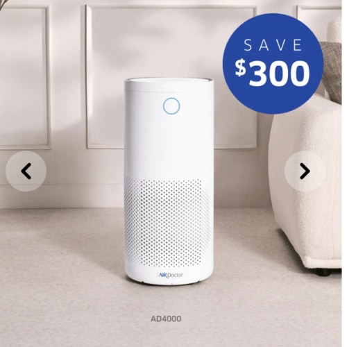 AirDoctor 4000 White | Air Purifier