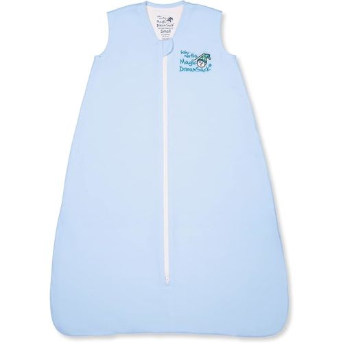 Baby Merlin's Magic Dream Sleep Sack - 100% Cotton Baby Wearable Blanket Sleep Suit - 6-12 Months (Blue)