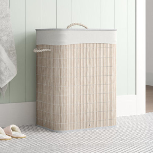 Bamboo Rectangular Hamper