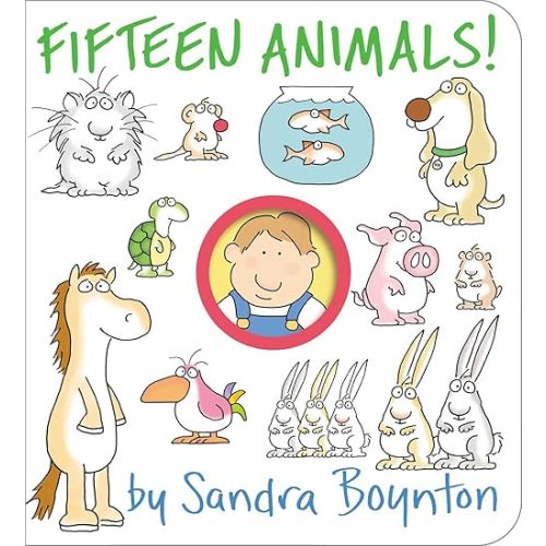 Fifteen Animals! (Boynton on Board) Board book – June 6, 2023