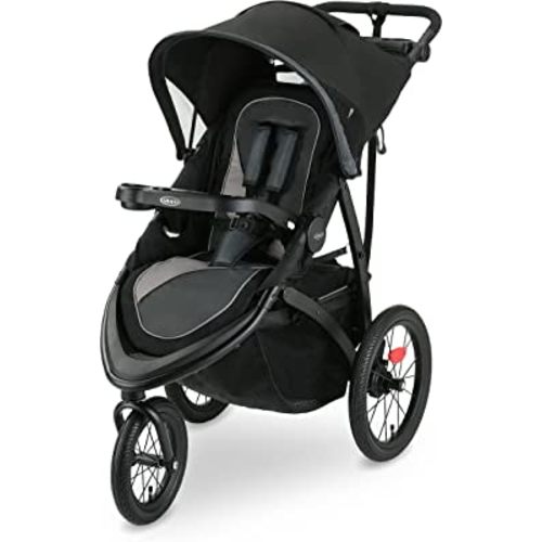 Graco FastAction Jogger LX Stroller, Convenient One-Hand Fold, Infant Car Seat Compatible, Redmond