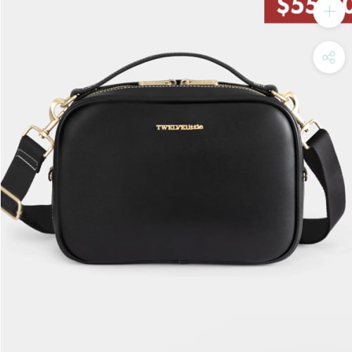 Luxe Diaper Clutch in Black