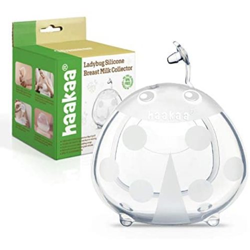 Haakaa Wearable Breast Milk Collector - 5oz/150ml Breast Shells Nursing Cup for Breastfeeding, Soft Silicone BPA Free (1PC)