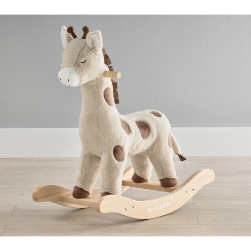 Giraffe Critter Plush Nursery Rocker