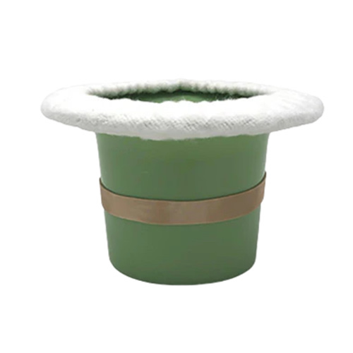 Sage Green Top Hat Potty (with cozy and band)