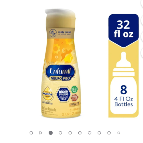 (4 pack) Enfamil NeuroPro Liquid Baby Formula, Brain Support, 32 fl oz - Walmart.com
