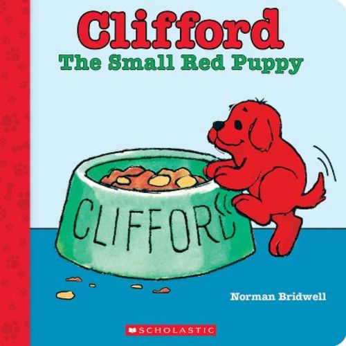 Clifford the Small Red Puppy (Board Book) - by Norman Bridwell