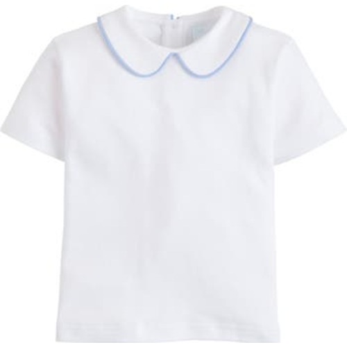 Kids' Piped Peter Pan Short Sleeve, 12M