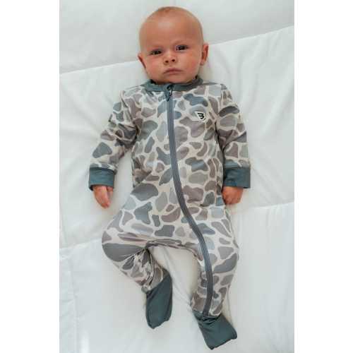 Baby Zip Up - Classic Deer Camo – BURLEBO
