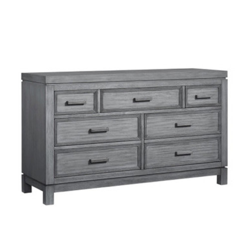 Soho Baby Manchester 7 Drawer Dresser Rustic Gray - Bambi Baby Store