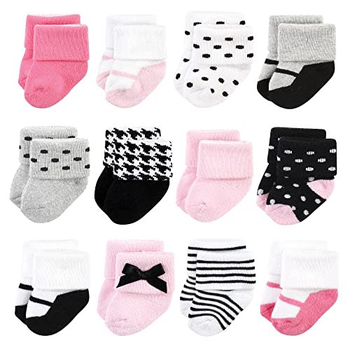 Little Treasure Baby Girls' Newborn Socks