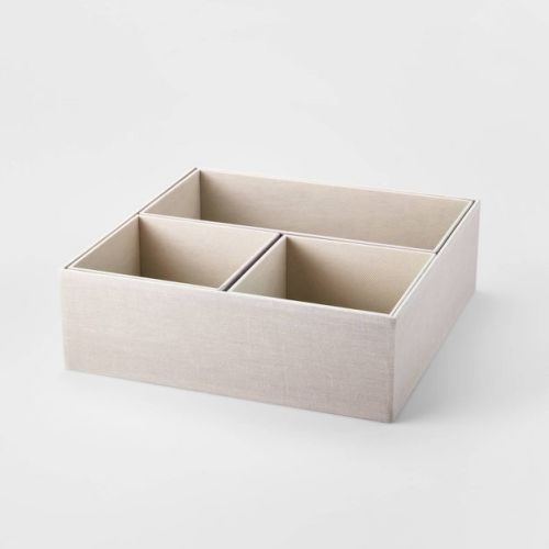 Set of 4 Hard Sided Drawer Organizers - Brightroom™