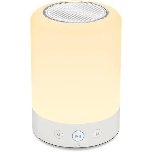 Kipcush White Noise Machine with Night Light – 20 Non-Looping Sleep Sounds, Rechargeable Battery, Touch Control, 6 Timers & Memory Function | Portable Sound Machine for Baby, Adults, Nursery, Travel
