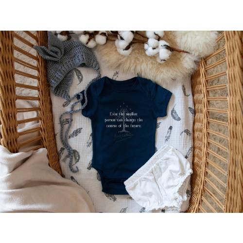 Even the Smallest Person JRR Tolkien Baby Onesie, Catholic Quote, LOTR, Hobbit, Baby Shower, English Literature Gift