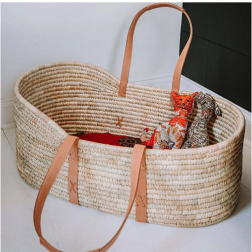 Woven Palm Leaf Moses Basket | Ten Thousand Villages