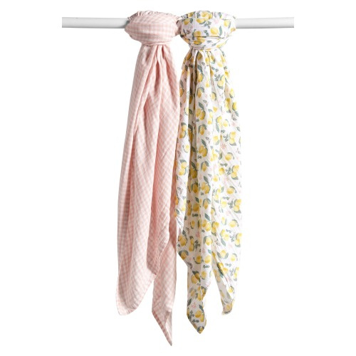 Nordstrom 2-Pack Assorted Muslin Swaddles