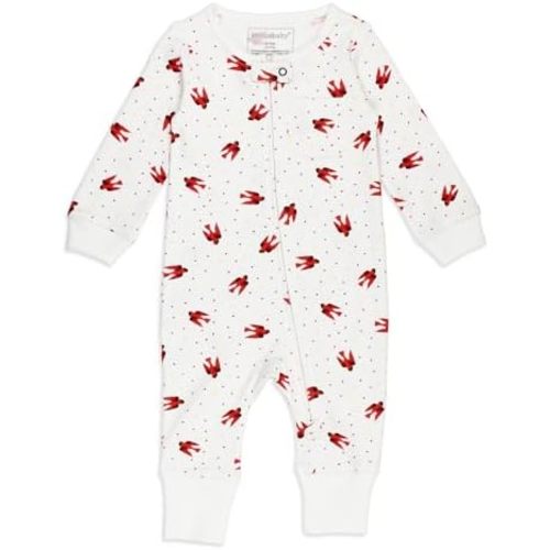 L'ovedbaby Unisex Baby Organic Footless 2-Way Zipper Romper