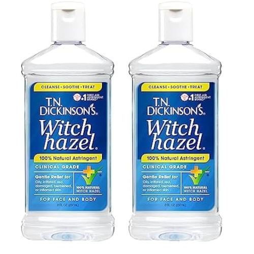 Dickinson's Witch Hazel Astringent, 8 Ounce (Pack of 2)