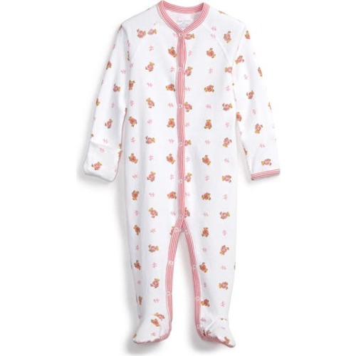 Print Cotton One-Piece, 6M