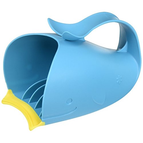 Skip Hop Moby Bath Tear-Free Waterfall Rinser Bath Cup, Blue