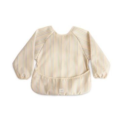 Long Sleeve Bib Retro Stripes One Size