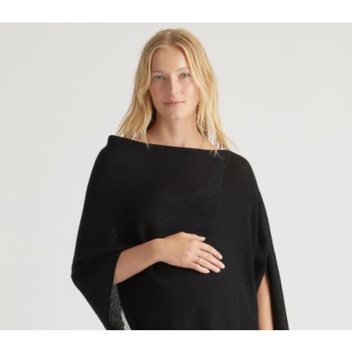 Lightweight Cotton Cashmere Nursing Shawl