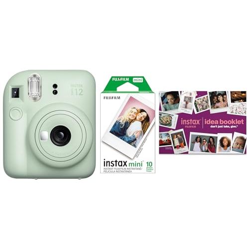 Fujifilm INSTAX MINI 12 Green Bundle 2025