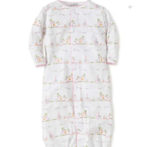 Noah's Pink Print Convertible Gown
