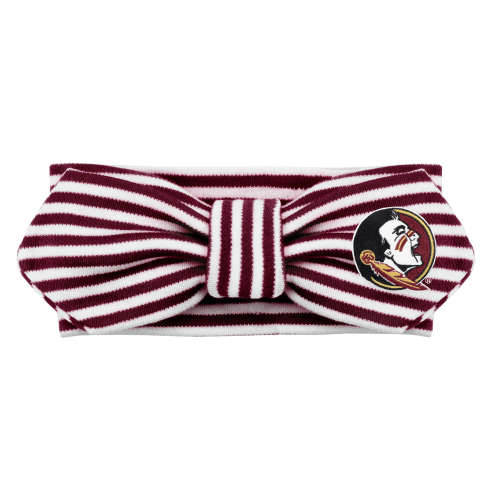 Florida State Seminoles Striped Hair Knot | College Baby
