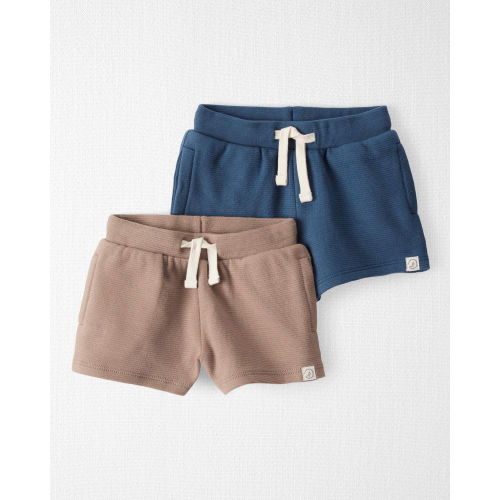 Baby 2-Pack Organic Cotton Shorts - Little Planet | Carter's