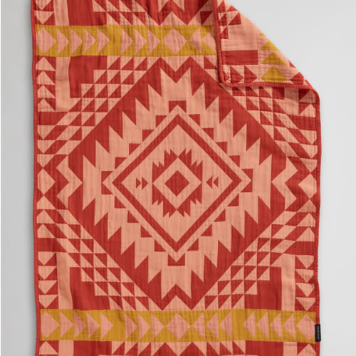 SMITH ROCK ORGANIC COTTON BABY BLANKET