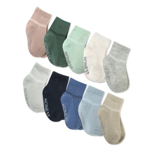 Multipack Cozy Socks Sustainably Made for Baby & Toddler | Honest Baby Clothing