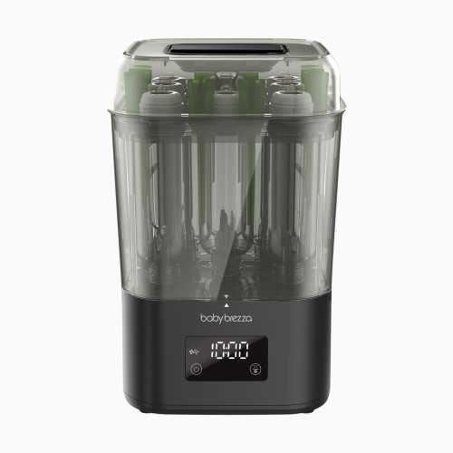 Baby Brezza SuperQuick 10-Minute Baby Bottle Sterilizer and Dryer - Black