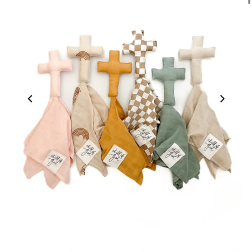 Cross Child of God Blankie – OUR HOUSE ABOVE