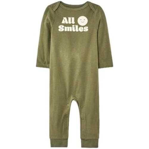 Cat & Jack Unsiex Baby Graphic Jersey Romper -