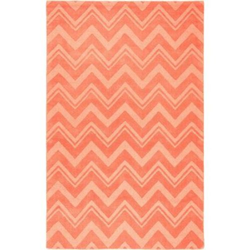 Impressions Im398 Hand Loomed Area Rug - Peach - 5'x8' - Safavieh.