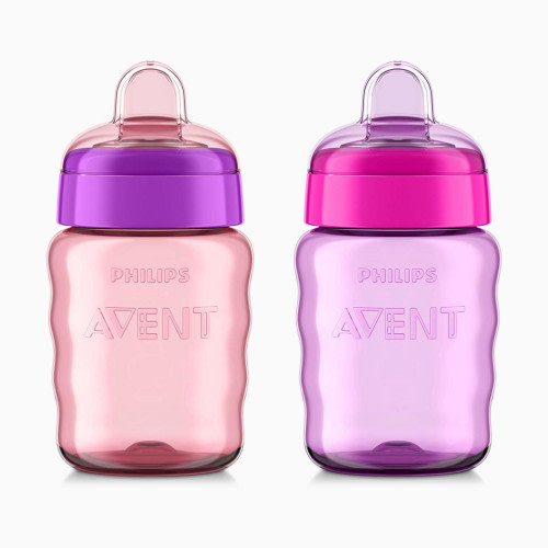 Philips Avent My Easy Sippy Cup - Pink/Purple, 9 Oz, 2