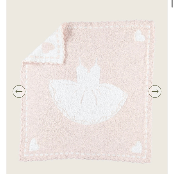 CozyChic® Scalloped Receiving Blanket