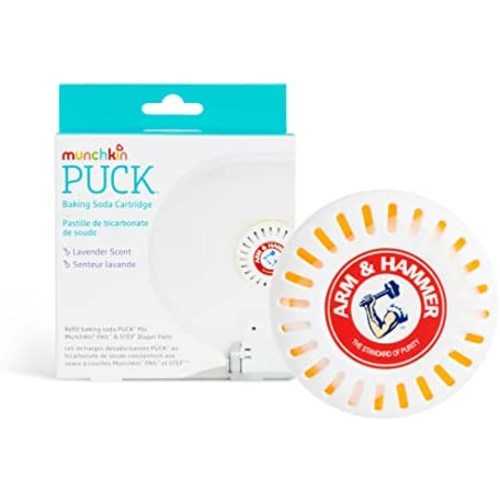 Munchkin Arm & Hammer Puck Baking Soda Cartridge, Lavender Scent