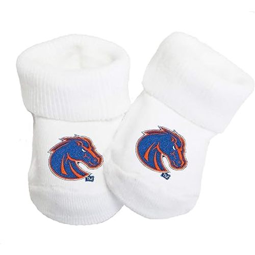 Boise State University Broncos Baby Toe Bootie Socks