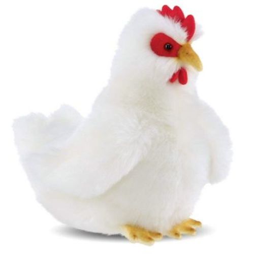 Bearington Henny Plush White Hen Stuffed Animal For Little Kids, 9 Inches : Target