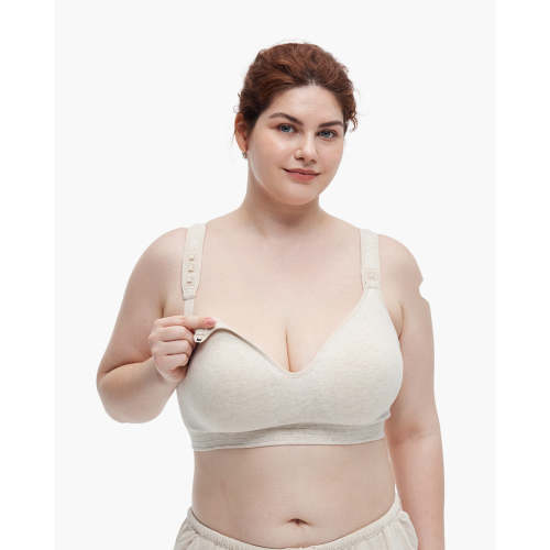 Momcozy Busty Cotton Nursing Bras
