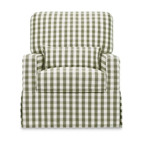 Namesake Crawford Pillowback Comfort Swivel Glider