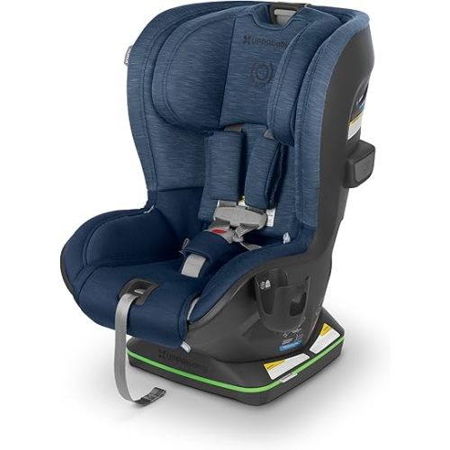 UPPAbaby Knox Convertible Car Seat/Rear Facing and Forward Facing/Intuitive Safety Features/Koroyd + CleanTech Technology/Removable Cup Holder Included/Noa (Navy Mélange)