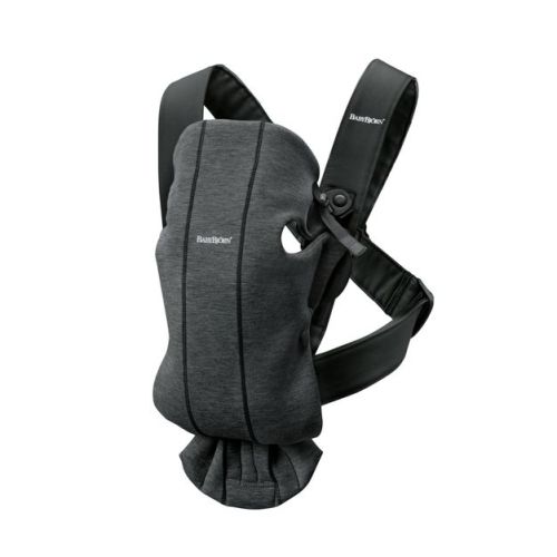 BabyBjorn Baby Carrier Mini Jersey - Charcoal